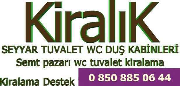 Semt pazar� seyyar tuvalet wc kiralama hizmetimizden yararlanabilirsiniz.
